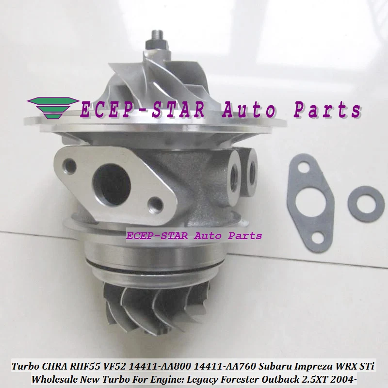 Фото Турбокартридж CHRA RHF55 VF52 14411-AA800 VF41 для Subaru Impreza WRX STi Legacy Forester Outback 2.5XT 14411AA800 14411-AA760 №2