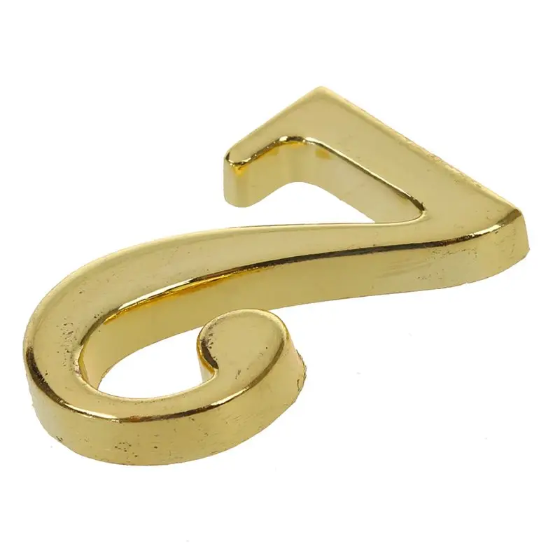 Домашний практичный золотой дом отель дверь адрес табличка номер с Srew знак