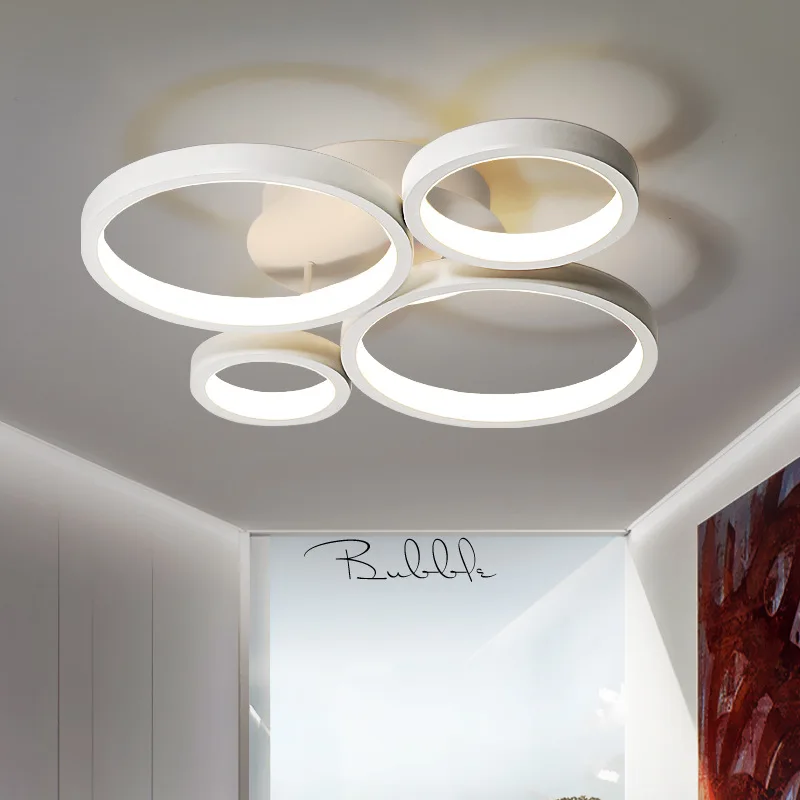 

Современный светодиодный потолочный светильник в скандинавском стиле, люминесцентный светодиодный потолочный светильник plafon, ламсветиль...