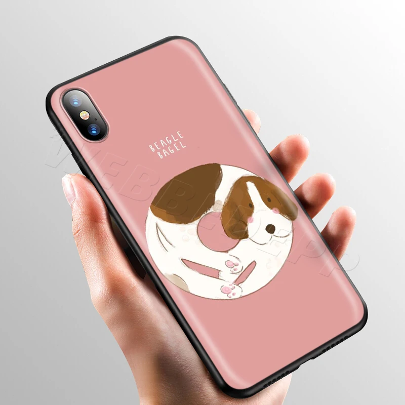 6 Webbedepp собака породы Бигль чехол для Apple iPhone 11 Pro XS Max XR X 8 7 6 6S Plus 5 5S SE - Цвет: 6