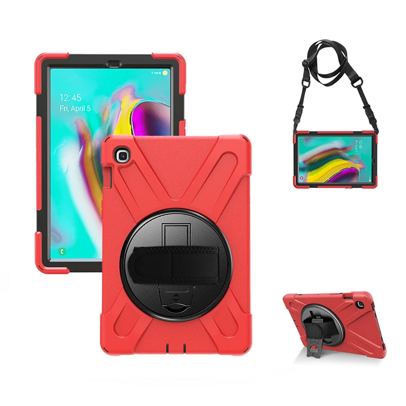 

Чехол для samsung Galaxy Tab S5e 10,5 ", сверхпрочный защитный чехол с подставкой и ремешком на шее для samsung Galaxy Tab S5e 10,5", SM-T720 SM-T725 2019