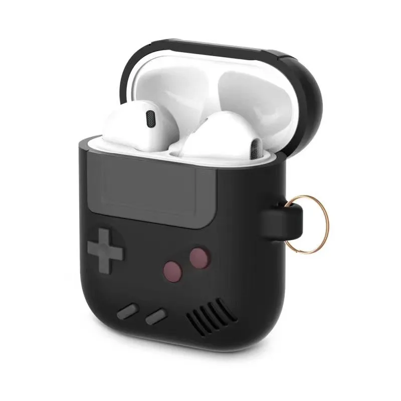 

Креативный защитный чехол для игровой консоли airpods pro 2, чехол для Apple гарнитура для Airpods 3, силиконовый чехол для наушников
