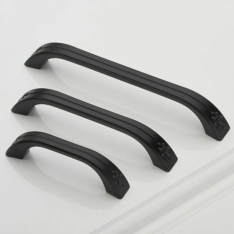 Дверные ручки Европейский стиль античная зеленая бронза потрясение дверная