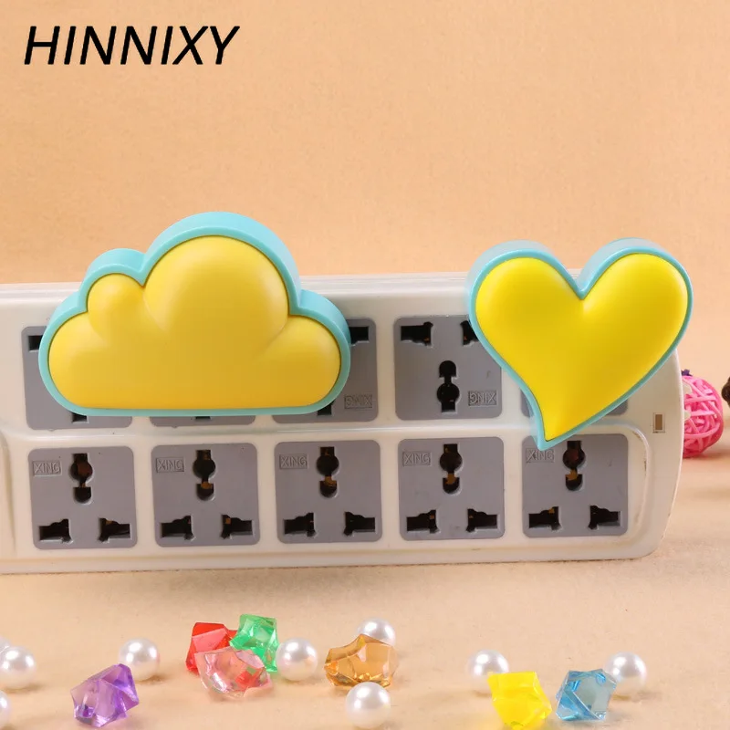 Светильник Hinnixy с датчиком ночник умный декор Домашний светильники Love Cloud теплая