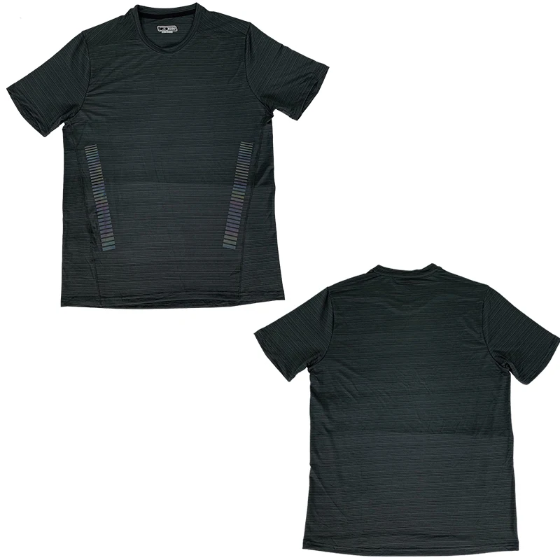 Мужские футболки для тренировок и бега Компрессионные спортивные с коротким
