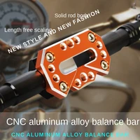 cnc hand motorcycle strengthen balance handlebar crossbar motocross handle bar balance beam