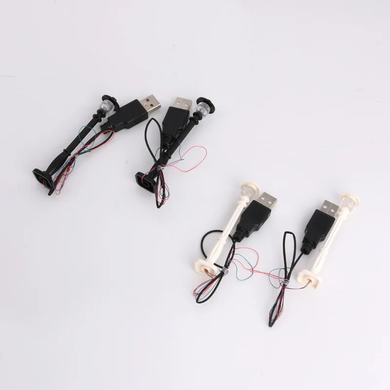 Светильник ящаяся уличная лампа столб DIY строительные блоки MOC кирпичи