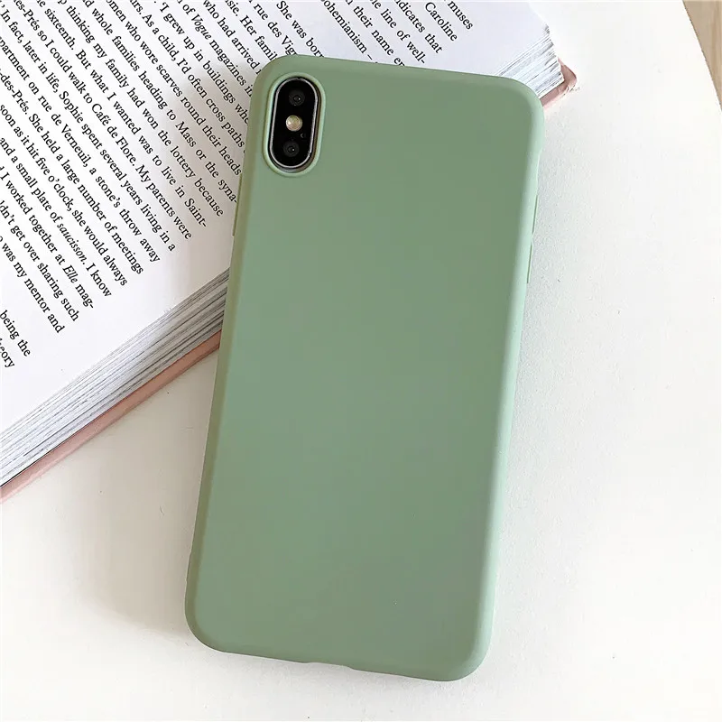 COOLY чехол конфетного цвета для Xiaomi Redmi 4A задняя крышка на Redmi Note 4 оболочка кожа Xiomi Redmi 4X Мягкий ТПУ силиконовый чехол для телефона - Цвет: Pea Green 9