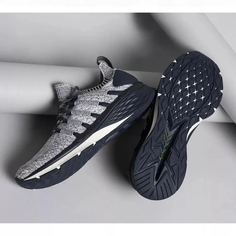 Xiaomi Mijia Shoes 3th мужские спортивные туфли новые спортивные уличные удобные и Нескользящие повседневные 3D рыбий кости системы