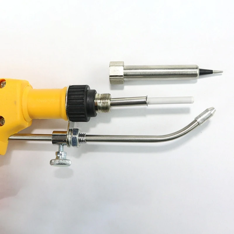 

Soldering Firearm Kit with Desoldering Pump 2 Tweezers Solder Wire for Circuit Board Home DIY Electronic Repair Wholesalse