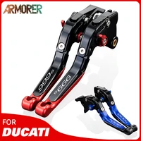 999s motorcycle cnc adjustable extendable folding brake clutch levers handle bar hand grip for ducati 999s 2003 2004 2005 2006
