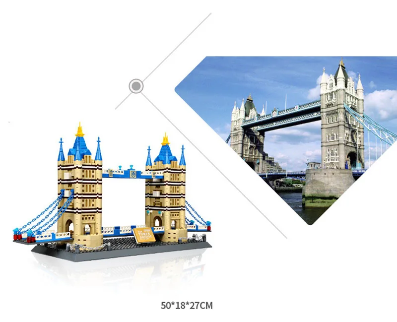 Городской замок здание дом наборы Нотр-Дам де Пари башня мост Elizabeth Башня Биг-Бен