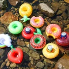 Подставка-держатель для чашки для напитков, плавательные подставки, игрушки для вечеринок для бара, плавательные кольца, надувной бассейн для воды