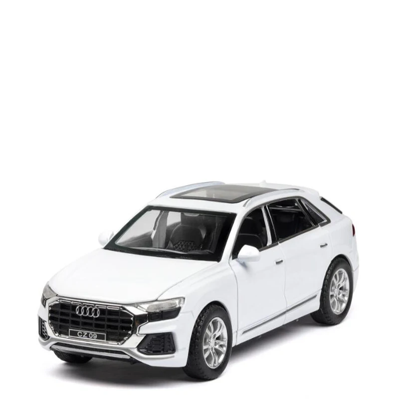 Модель автомобиля Audi Q8 в масштабе 1/32 внедорожник игрушечный автомобиль из сплава