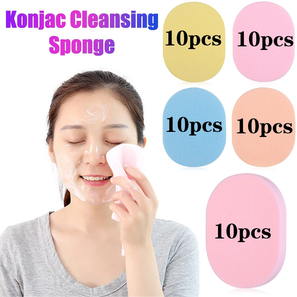 10 шт. мягкая губка для очистки лица и тела| |