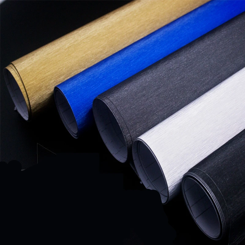 50 см * 152 автомобильный Стайлинг матовая алюминиевая Автомобильная оболочка