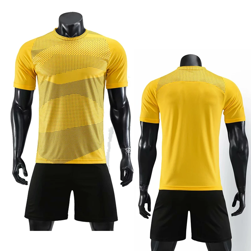 Мужская зеленая футбольная майка с коротким рукавом красная Футбольная форма