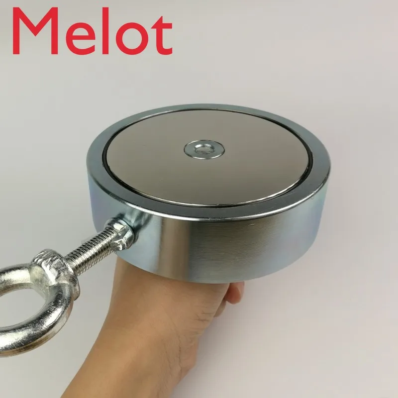 1 шт. двойными бортами 1000 кг Вертикальный магнитный привлечения поверхности