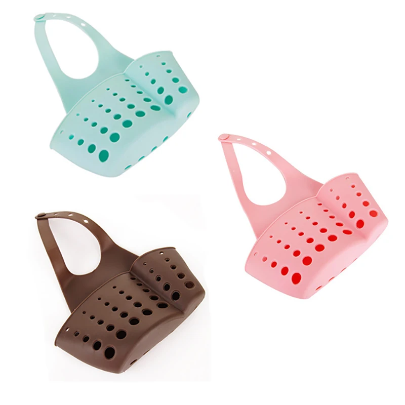 L.H.S кухонный сливной мешок губка салфетка для посуды регулируемый держатель