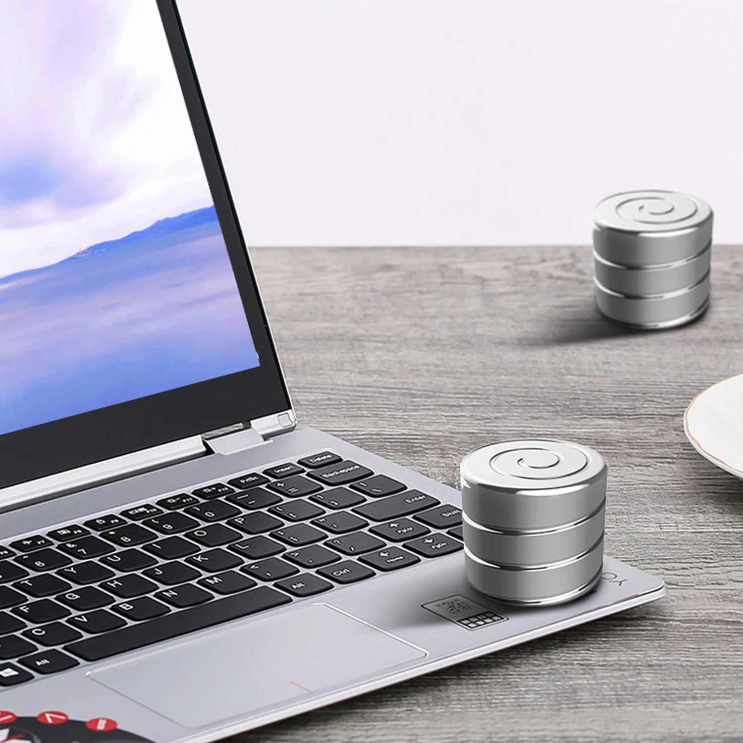 Прикольный Спиннер из нержавеющей стали Настольная игрушка с гироскопом и