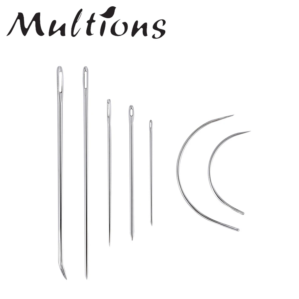 12 шт. инструменты для шитья кожи сделай сам набор ручных инструментов с иглами