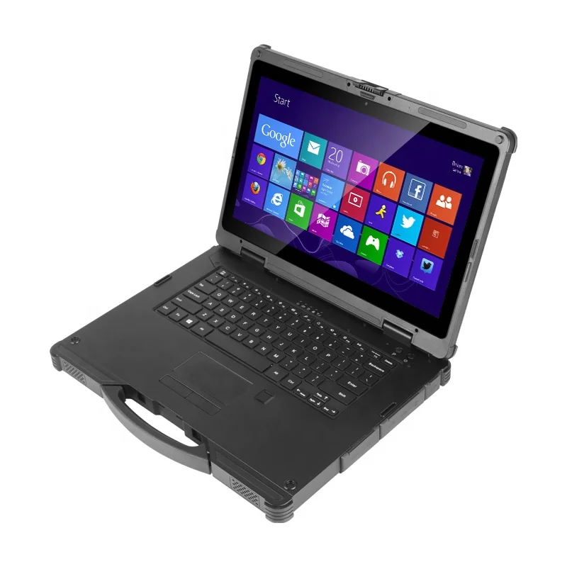 

rugged laptop computer ULAP R14 14 Inch 8GB RAM Inte i5 Window IP65 Rugged Military Waterproof Laptop