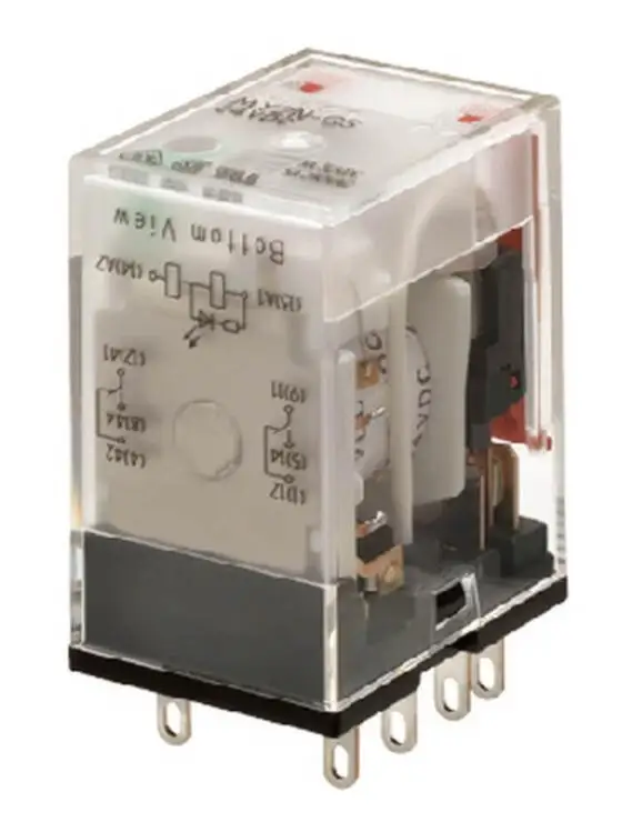 

Реле MY2N MY2N-J MY2N-GS DC6 по омз/C MY2 5120 м 6VDC | 2NO + 2NC | 7A