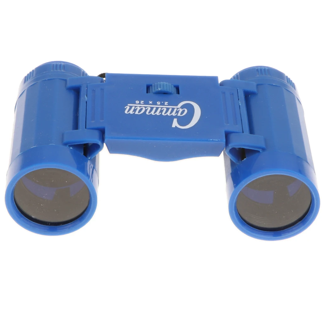 Компактный бинокль для детей с шейным ремешком складные Бинокли Телескопы