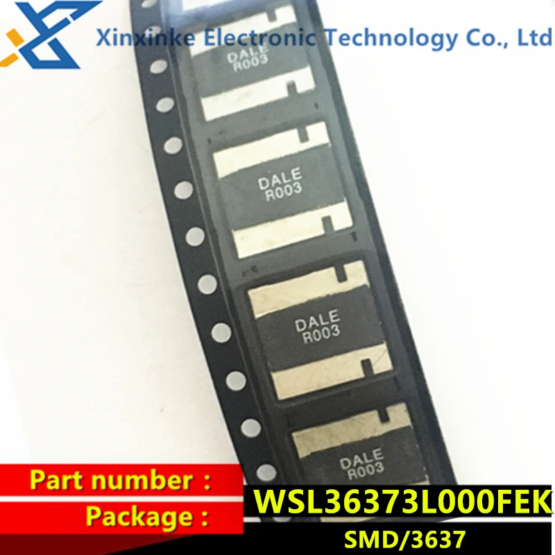 WSL36373L000FEK DALE 3L0F R003 3mR 3637 резистор с датчиком тока-SMD 3 Вт 0,003 Ом 1% патч 4-контактный резистор из сплава