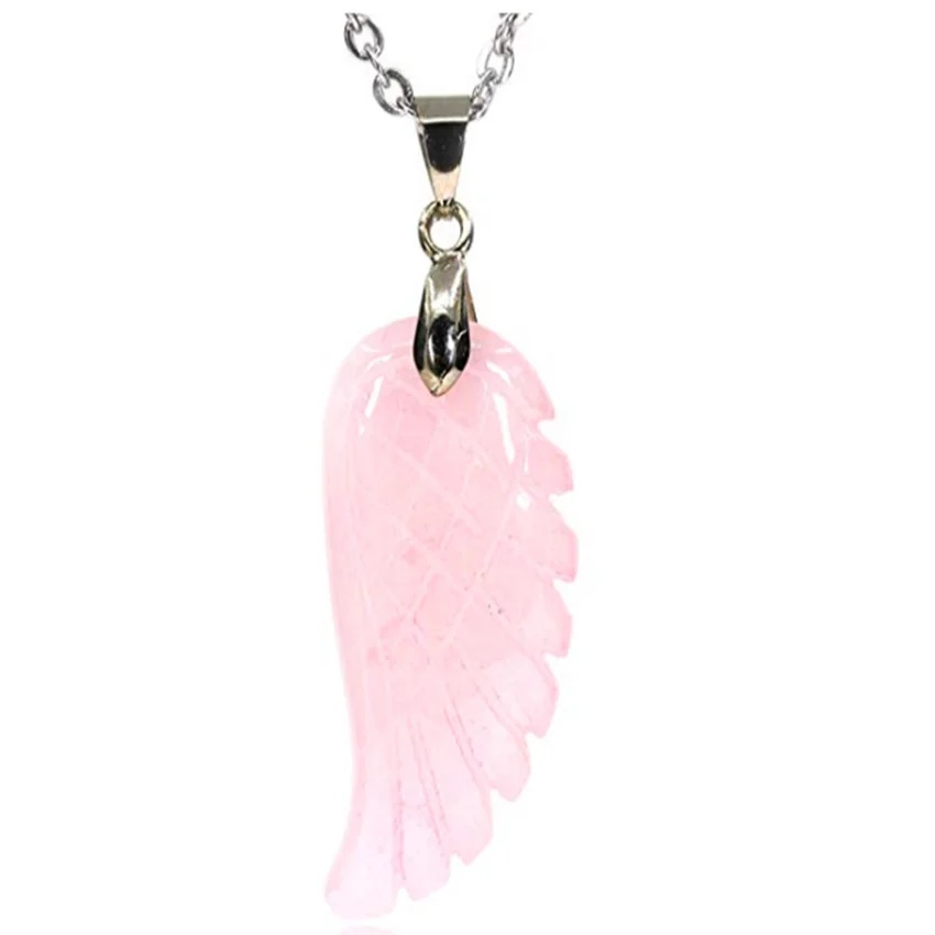 FYJS уникальный покрытый серебром натуральный розовый Кварцевый Кристалл Крыло
