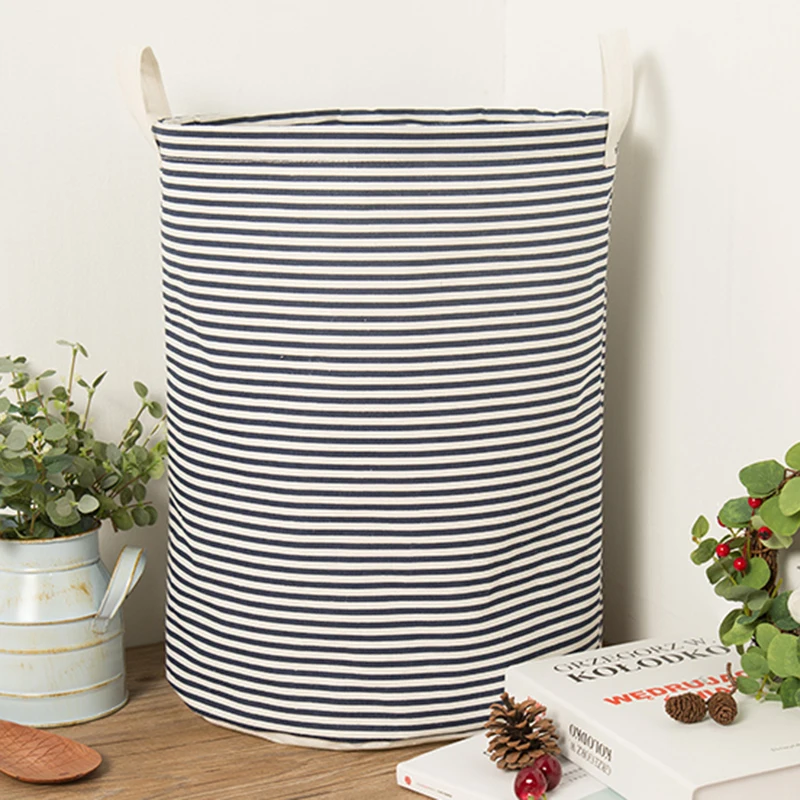 Складная корзина для белья с мультяшным рисунком 1 шт. органайзер хранения одежды