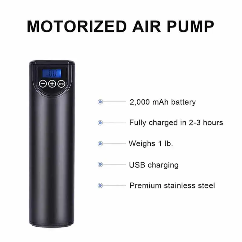12V 150PSI Портативный Перезаряжаемые воздушный насос для шин беспроводные