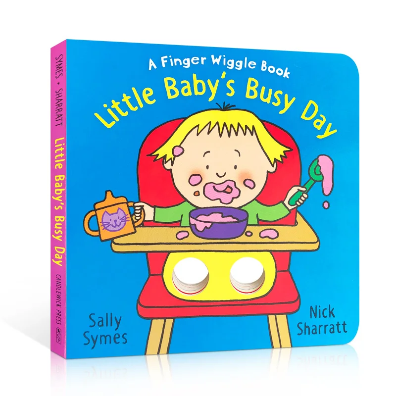 

Little Baby's Busy Day: A Finger Wiggle Book Children's original English books Candlewick