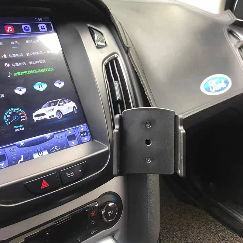 12 18 ford focus mk3 mk3 5 rs st special mobile phone bracket does not affect the air conditioner outlet rotation auto parts free global shipping