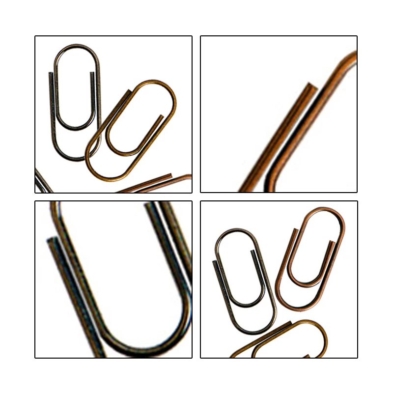 Новинка 200 шт./компл. 16 мм бумажные зажимы металлические засекреченные детские