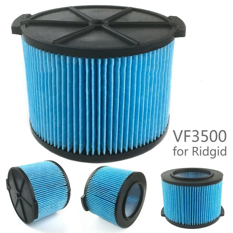 

1/2/4 шт., Сменный фильтр Vf3500 для пылесоса Ridgid 3-4,5 галлонов