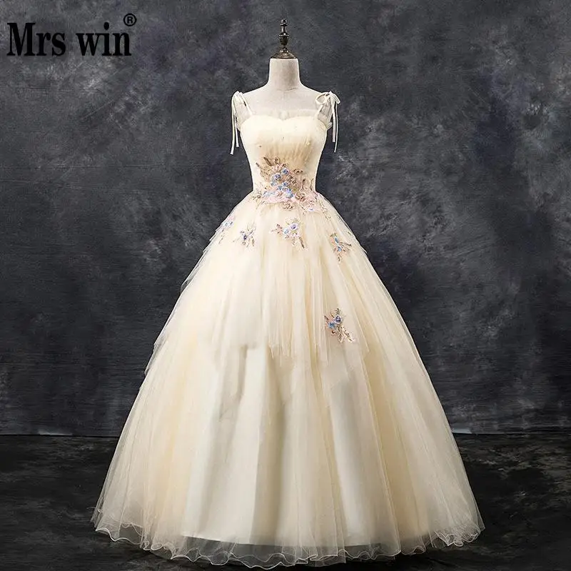 Mrs Win Quinceanera платья 2021 выпускного вечера классическое бальное платье на