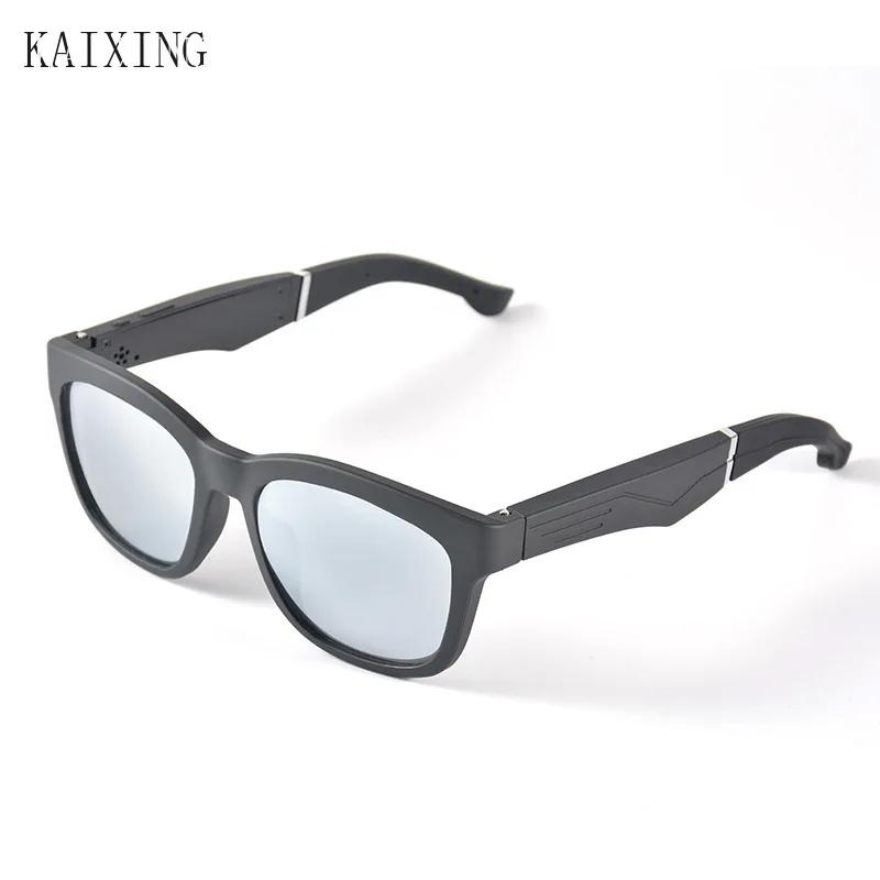 구매 KAIXING-새로운 2020 무선 블루투스 음악 통화 스마트 안경 UV400 미러 편광 선글라스 K190, 남성용, 여자, 5.0