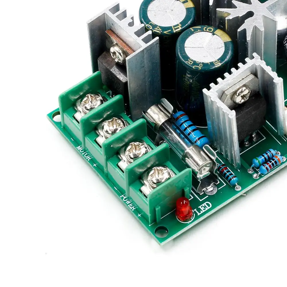 DC10-60V 10-60 В постоянного тока регулятор скорости двигателя ШИМ переключатель