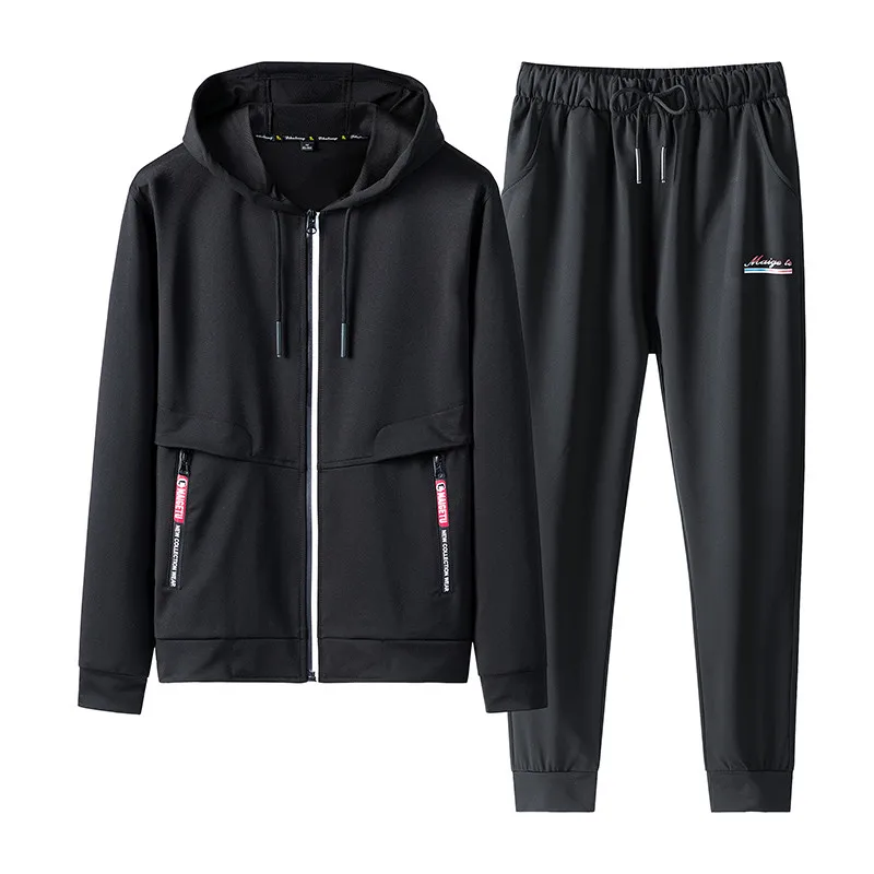 Новое поступление для мужчин Комплекты Сезон весна осень Толстовки с капюшоном