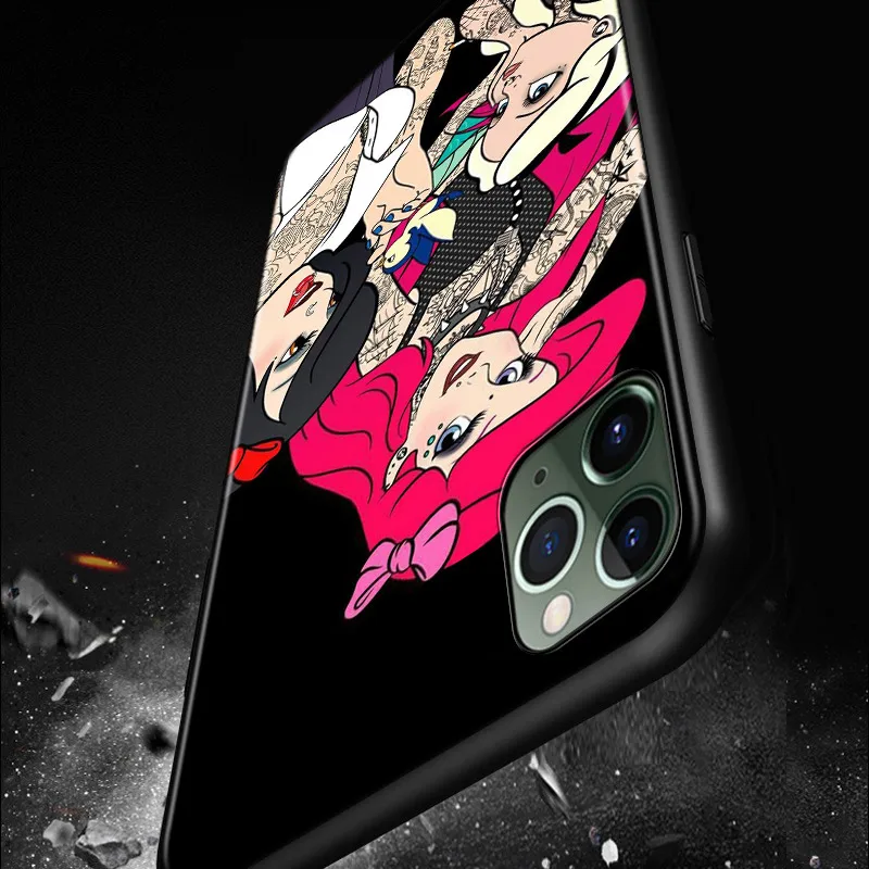 for xiaomi poco f3 m3 x3 gt tattoo disney princess for iphone 13 mini pro max samsung galaxy s21fe a03s a22 a02 phone case free global shipping