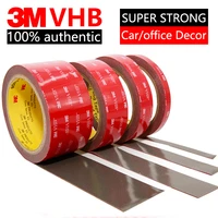 3m vhb double side tape super strong high temperature gray foam adhesive two face for carhome decor wide 5 50mm customized