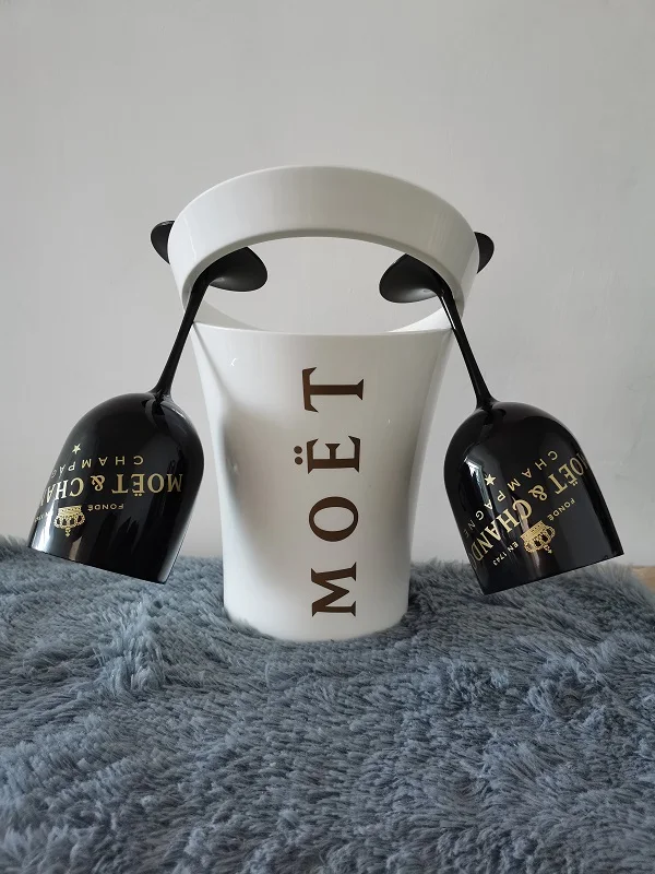 Бокал для шампанского Коктейльная чашка пластиковый бокал вина с гальваническим