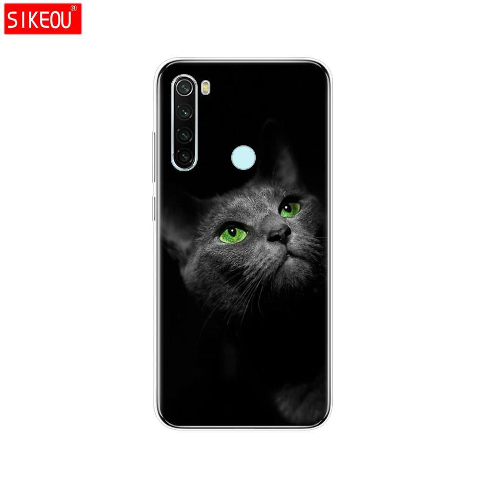 Чехол для xiaomi Redmi Note 8 T, силиконовый мягкий чехол из ТПУ с рисунком для xiaomi Redmi Note 8, чехол Fundas Coque Redmi NOTE 8 PRO, чехол cat