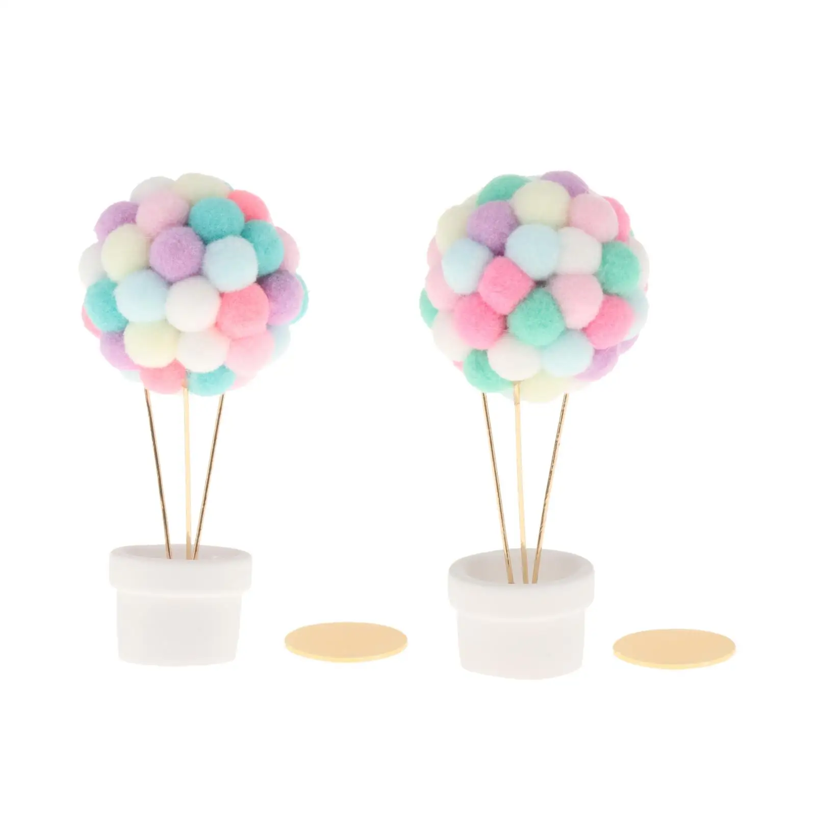 

Balloon Shape Car Interior Romantic Color Console Decor Furnishing Articles