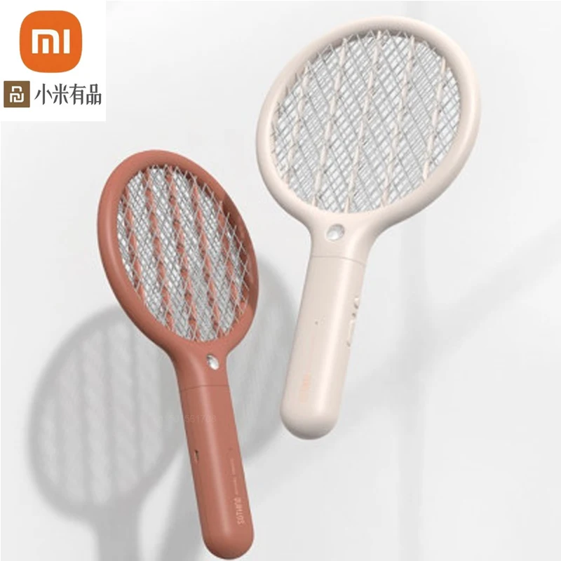 

xiaomi youpin home car mosquito swatter usb rechargeable portable desktop fly swatter mini electric mosquito swatter