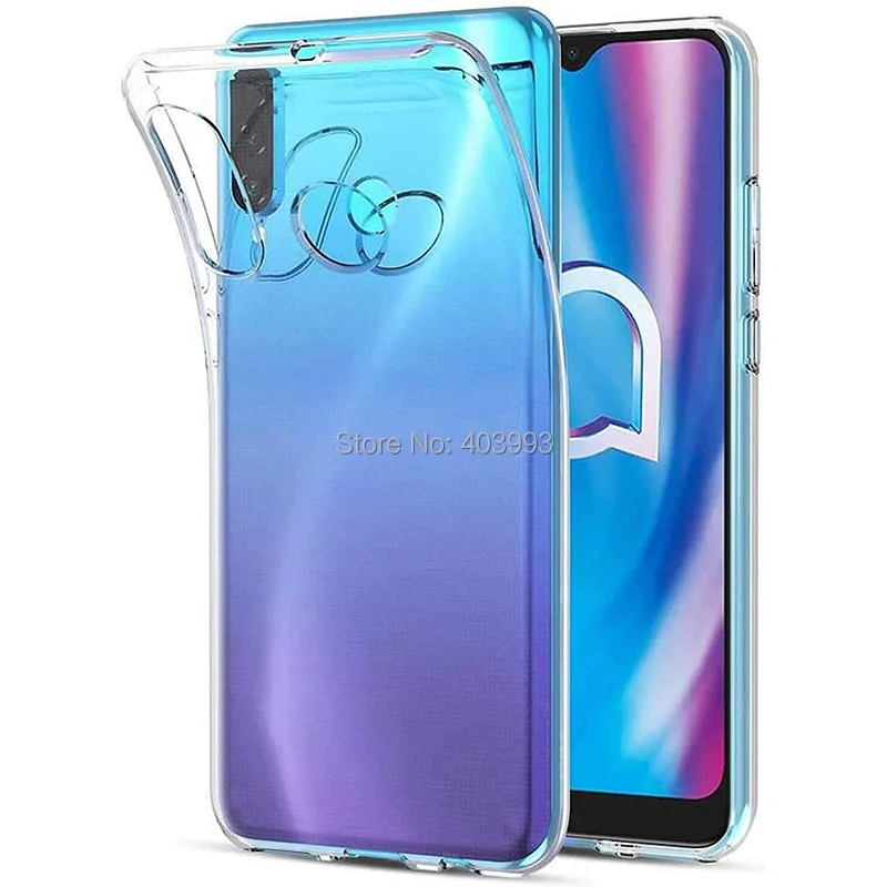 Прозрачный чехол из ТПУ для Alcatel 1S 2020 5028Y мягкий 1SE 5030F на заднюю панель телефона |