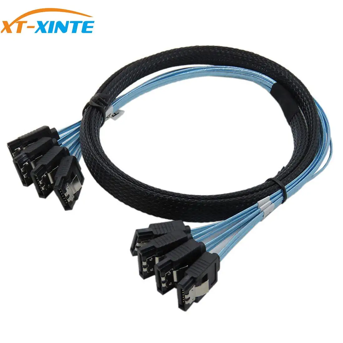 Кабель SAS SATA Mini SFF 8087 к 4 кабель 4i SFF8087 36P 7P 12 Гбит/с 50 см для передачи данных жесткого