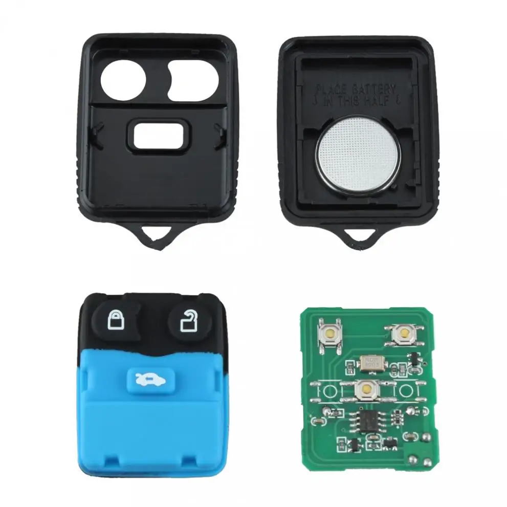 433 Гц 3 кнопки дистанционного управления авто ключ Fob пульт передатчика