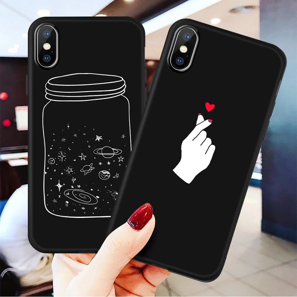 Мягкий матовый чехол для телефона iPhone 11 Pro XS MAX XR 7 6 6S 8 Plus X силиконовый мягкий из